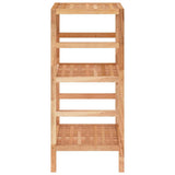 Bathroom Shelf 35.5x35.5x79 cm Solid Wood Walnut 350363