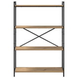 Bookshelf Artisan Oak 80 x 30 x 120 cm Engineered Wood 868424