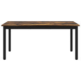 Coffee Table Smoke Oak 100 x 50 x 45 cm Engineered Wood 892574