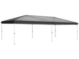 10'x20' Pop Up Canopy Tent, 210D Oxford Folding Gazebo with 6 Full Mesh Sidewalls & 6 Zipper Doors, 43107457