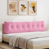 Back Pillow Pink 200 x 24 x 50 cm Fabric 42014601