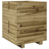 Garden Planter 40x40x49.5 cm Impregnated Wood Pine 3282513