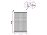 Gabion with 3.5 mm Wire and 5x2.5 cm Mesh 100x50x200 cm 3461900