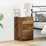 Bedside Cabinet Old Wood 38 x 34 x 61 cm Engineered wood 868930