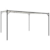Gazebo White 4x4 m 180 g/m Fabric and Steel 362464