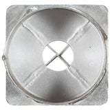 Ground Spikes 6 pcs Silver 12x91 cm Galvanised Steel 145434