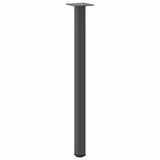 Console Table Legs 4 pcs Anthracite 72-74 cm Steel 4012458