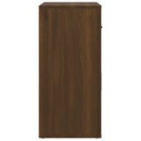 Sideboard Brown Oak 80x33x70 cm Engineered Wood 816575