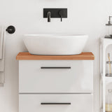 Bathroom Countertop 60x40x2.5 cm Solid Wood Beech 356003
