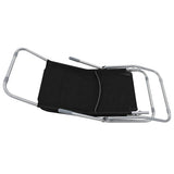Folding Sun Loungers 2 pcs Textilene Black 44338