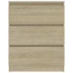 ZNTS Sideboard Sonoma Oak 60x35x76 cm Engineered Wood 801385