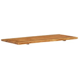 Bathroom Vanity Top Solid Acacia Wood 114x52x2.5 cm 286323