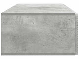 Wall-Mounted TV Cabinet Concrete Grey 78.5 x 41 x 30 cm 898688