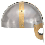 Viking Helmet Antique Replica LARP Silver Steel 286236