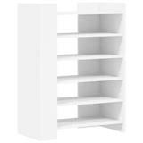 Shoe Cabinet White 74.5x37.5x100 cm Engineered Wood 848430