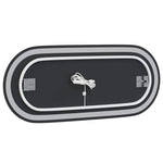 LED Bathroom Mirror 90x40 cm Oval 353286