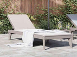 Sun Lounger Cappuccino 186x60x29 cm PP 364216