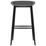 Bar Chairs 4 pcs Grey 248169