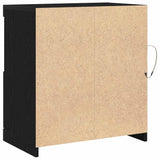 LED Sideboard Black 60.5 x 37 x 67 cm Engineered Wood 863029