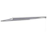 Retractable Awning Blue and White 4x3 m Fabric and Aluminium 3154523