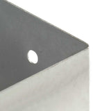 Post Anchors 4 pcs Galvanised Metal 141 mm 145452