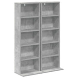 CD Cabinet 2 pcs Concrete Grey 33 x 23.5 x 97.5 cm 8012697