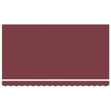 Retractable Awning Burgundy 350 x 200 cm Fabric 3329670