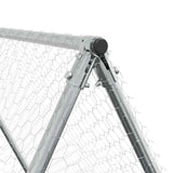 Chicken Cage Silver 200x100x190 cm Galvanised Steel 172550