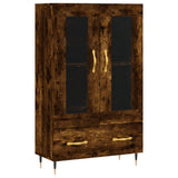 Highboard Smoked Oak 69.5x31x115 cm Engineered Wood 828281