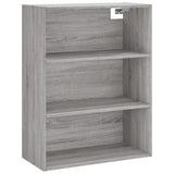 Highboard Grey Sonoma 69,5x34x180 cm Engineered Wood 3189427