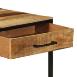 Console Table with Drawer with Storage Brown 100 x 55 x 89.5 cm 374103