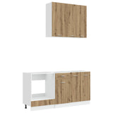 Kitchen Unit LYON 5 pcs Artisan Oak Engineered Wood 3438226
