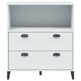Bookcase VIKEN White 80x40x90 cm Engineered Wood 374944