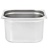 Gastronorm Containers 2 pcs GN 1/2 200 mm Stainless Steel 50890
