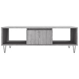 Coffee Table Grey Sonoma 104x60x35 cm Engineered Wood 827090