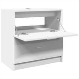 Sink Cabinet White 59x37x59 cm Engineered Wood 848108