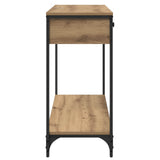 Console Table Artisan Oak 100 x 34.5 x 75 cm Engineered Wood 882242