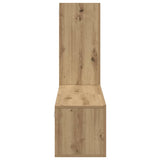 TV Cabinet Set Wall-mounted 3 pcs Artisan Oak Engineered Wood 3393404