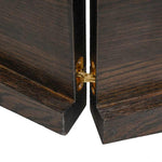 Bathroom Countertop Dark Brown 140x40x cm Treated Solid Wood 3156243