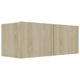 ZNTS 5 Piece TV Cabinet Sets Sonoma Oak Engineered Wood 3079011