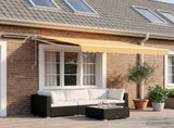 Solar Electric Awning 3 x 2.5 m Sand 100% Polyester 3425881