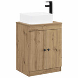 Bathroom Furniture Set Artisan Oak Engineered Wood 3404239