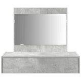 Dressing Table with Drawer Grey 83 x 40 x 70 cm Engineered Wood 865202