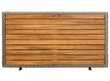 Cabinet Grey 70 x 50 x 87 cm Polyester and Roly Ratten 42026913