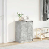 Shoe Cabinet Concrete Grey 57x34x76 cm Engineered Wood 861871