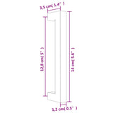 Cabinet Handles 20 pcs Gold 128 mm Stainless Steel 3203645
