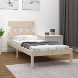 Bed Frame without Mattress 90x200 cm Solid Wood 3104723