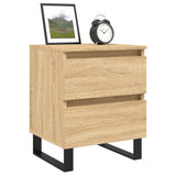 Bedside Cabinet Sonoma Oak 40x35x50 cm Engineered Wood 826898