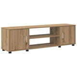 TV Cabinet Set Wall-mounted 4 pcs Artisan Oak Engineered wood 3397903