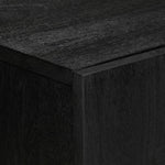 3 Piece Sideboards Black Engineered Wood 3309993